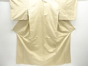 抽象模様織り出し十日町紬単衣着物